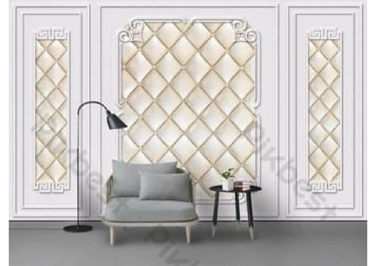 MD French Walls Architectural Mural — Design 03