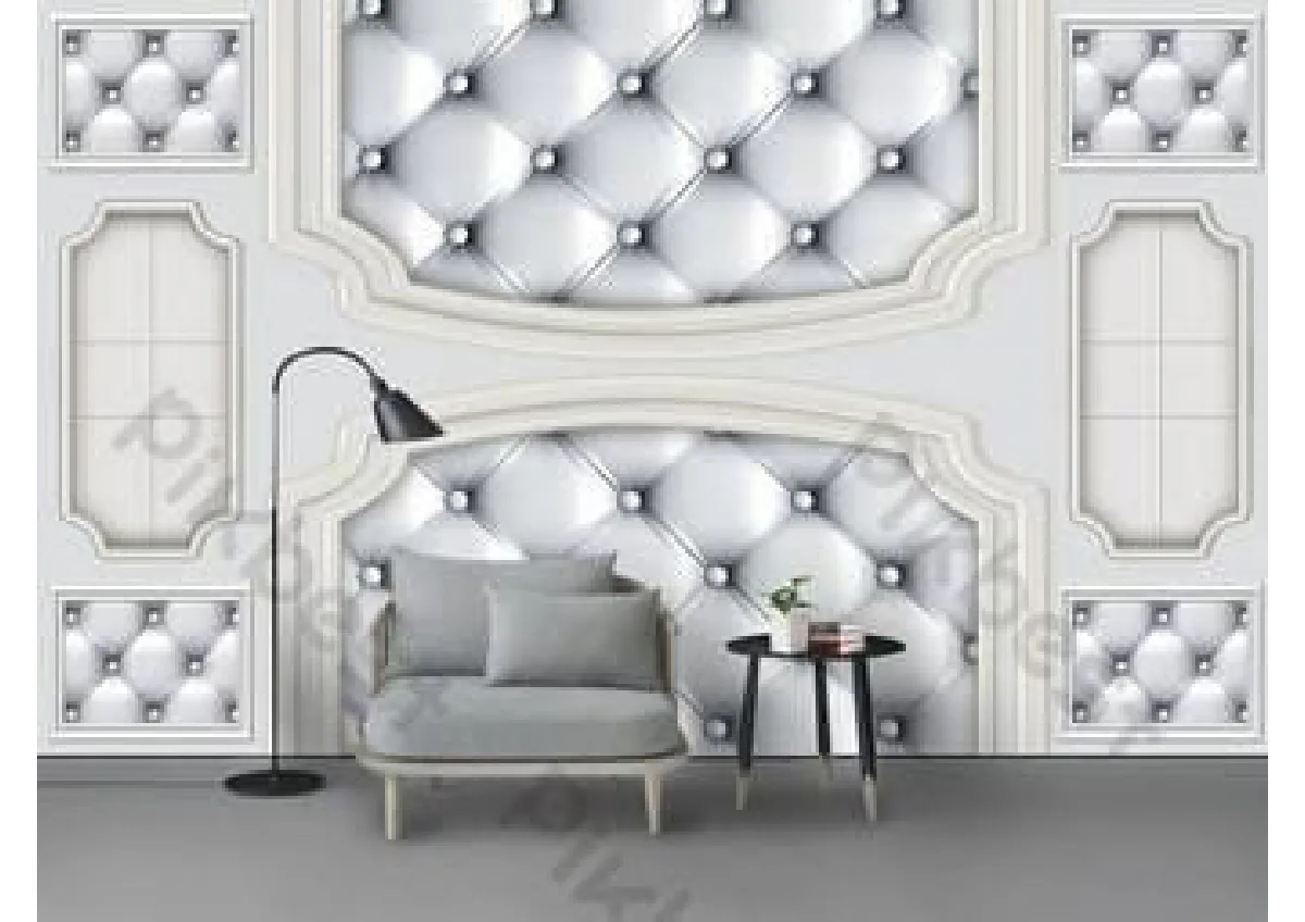 MD French Walls Architectural Mural — Design 04