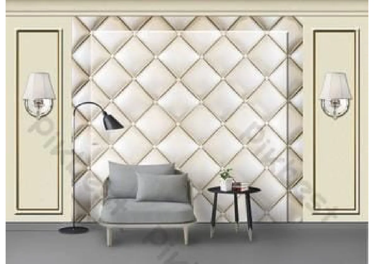 MD French Walls Architectural Mural — Design 08