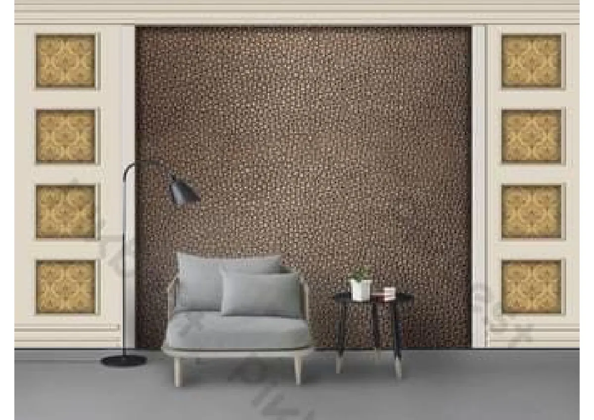 MD French Walls Architectural Mural — Design 12