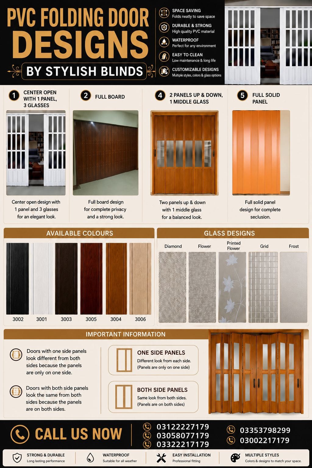 Bespoke Folding Door System — Design 03