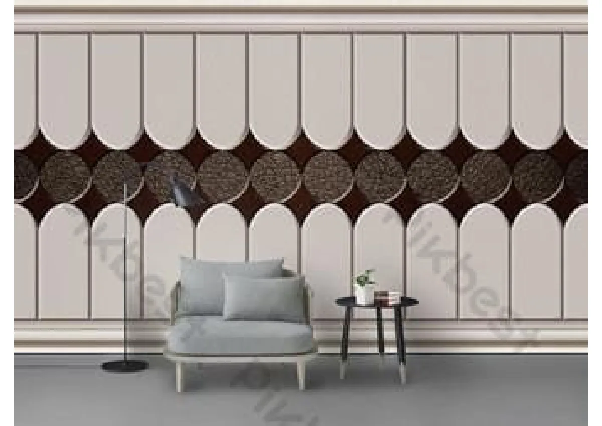 MD French Walls Architectural Mural — Design 16 — image 1 of 1