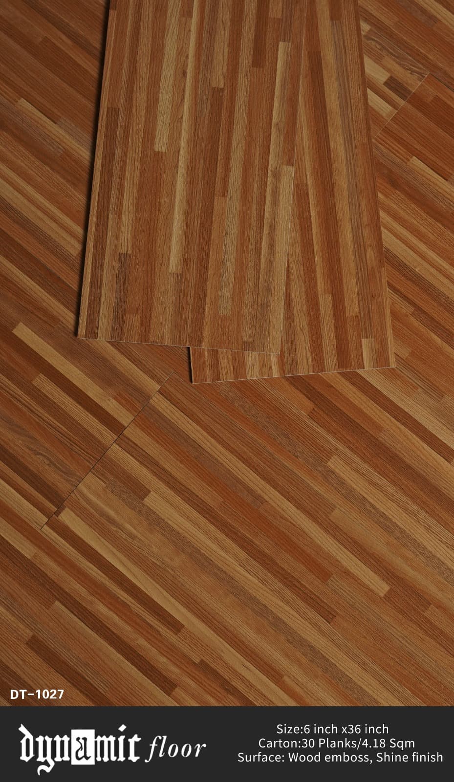 Vinyl Resilient Architectural Plank — Design 14 — image 1 of 1