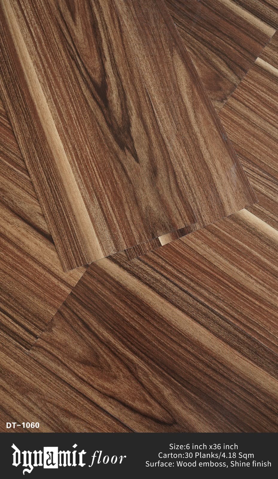 Vinyl Resilient Architectural Plank — Design 20 — image 1 of 1