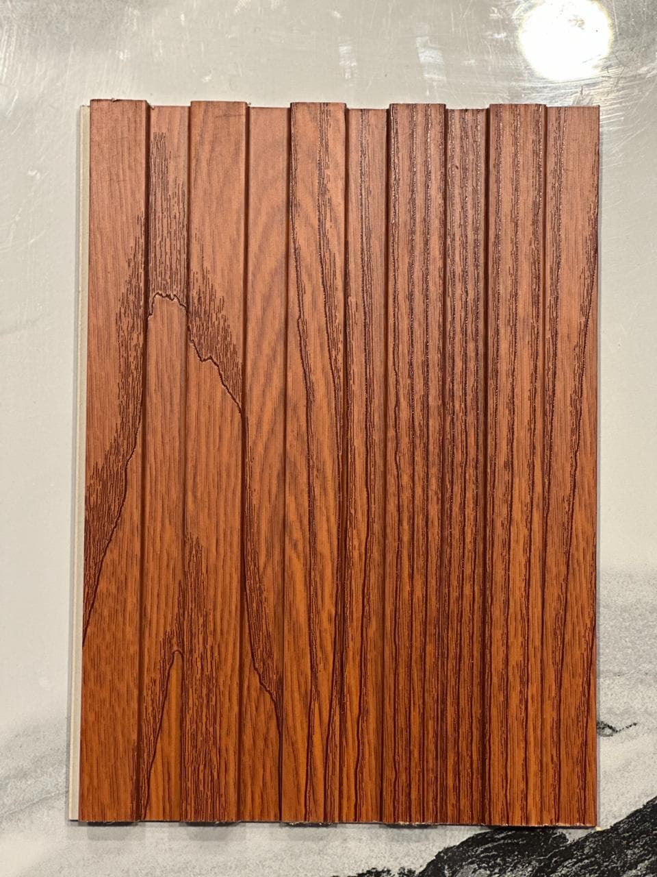 Slatted Series — Surface under raking light. — image 1 of 1