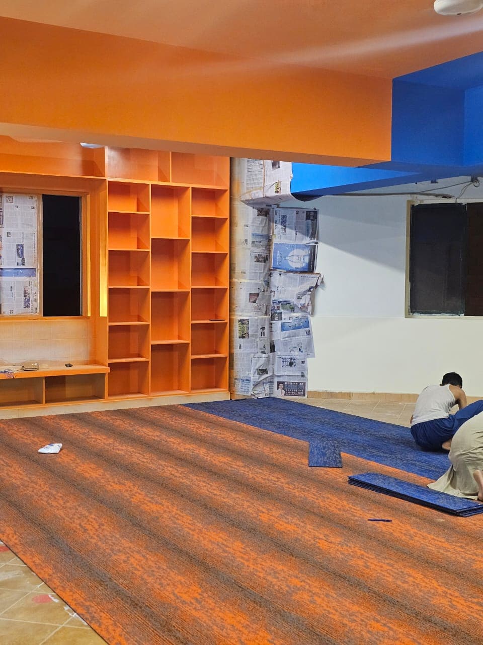 Carpet Tile Acoustic Flooring — Corporate Space