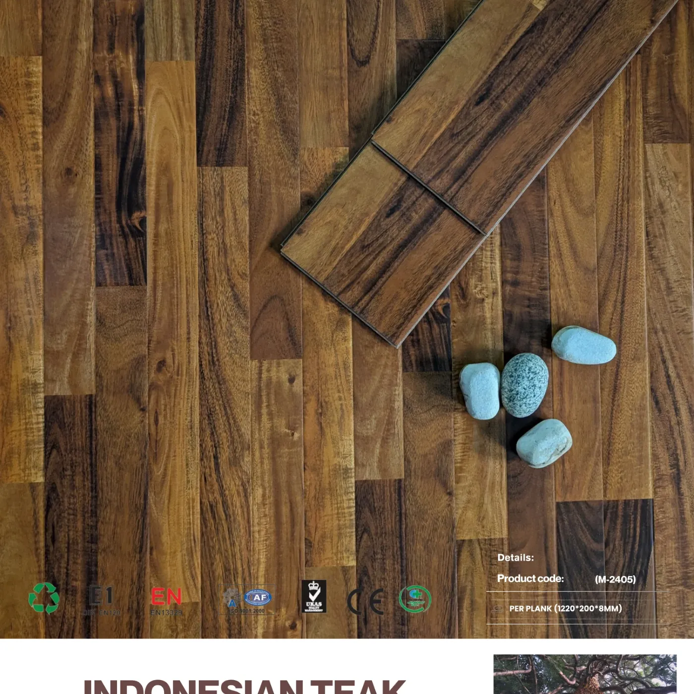 3 STRIP HIGH GLOSS SERIES laminate flooring catalogue cover
