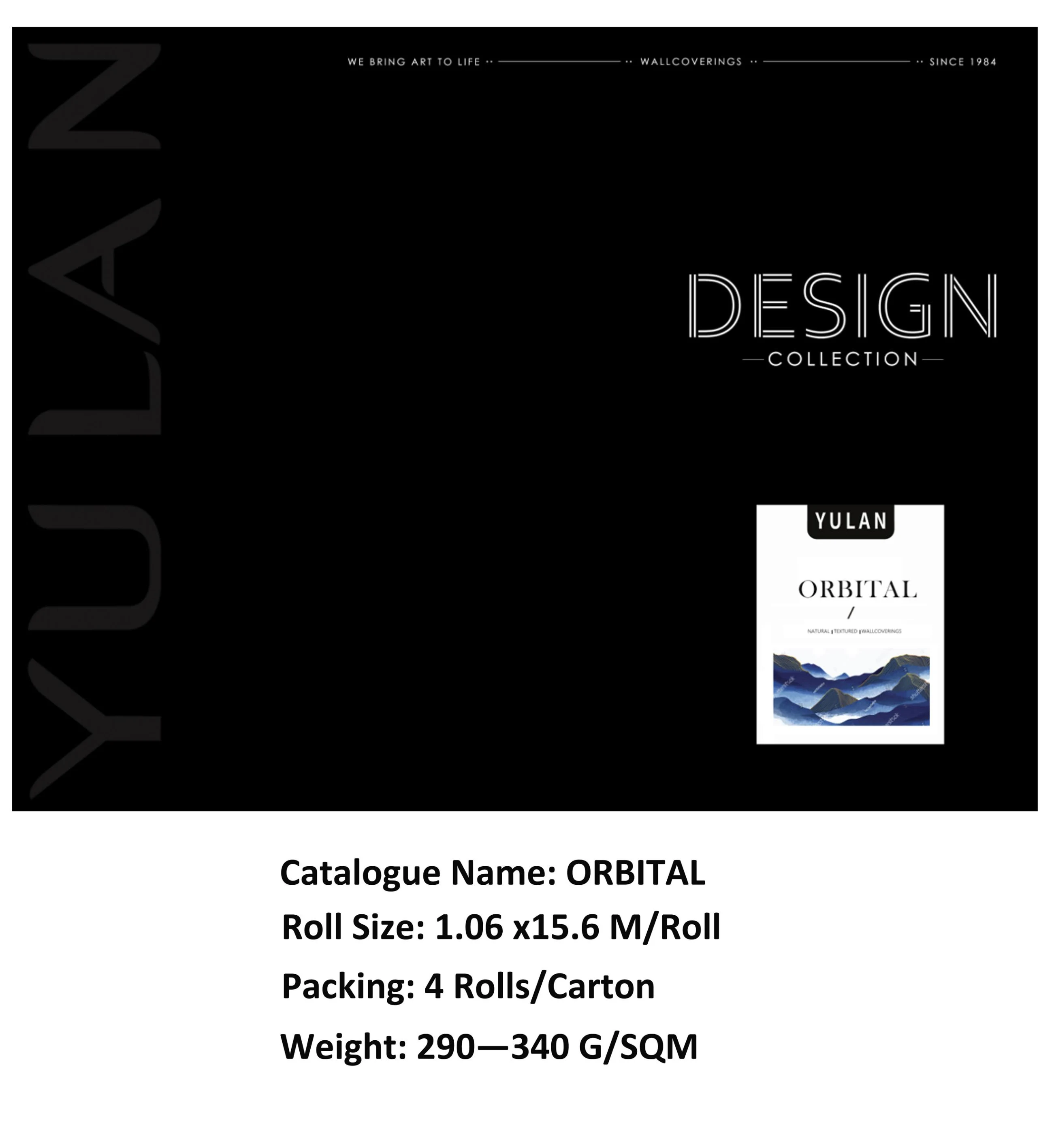 ORBITAL Design Collection 42 Inches width — Designer Wallcovering — image 1 of 5