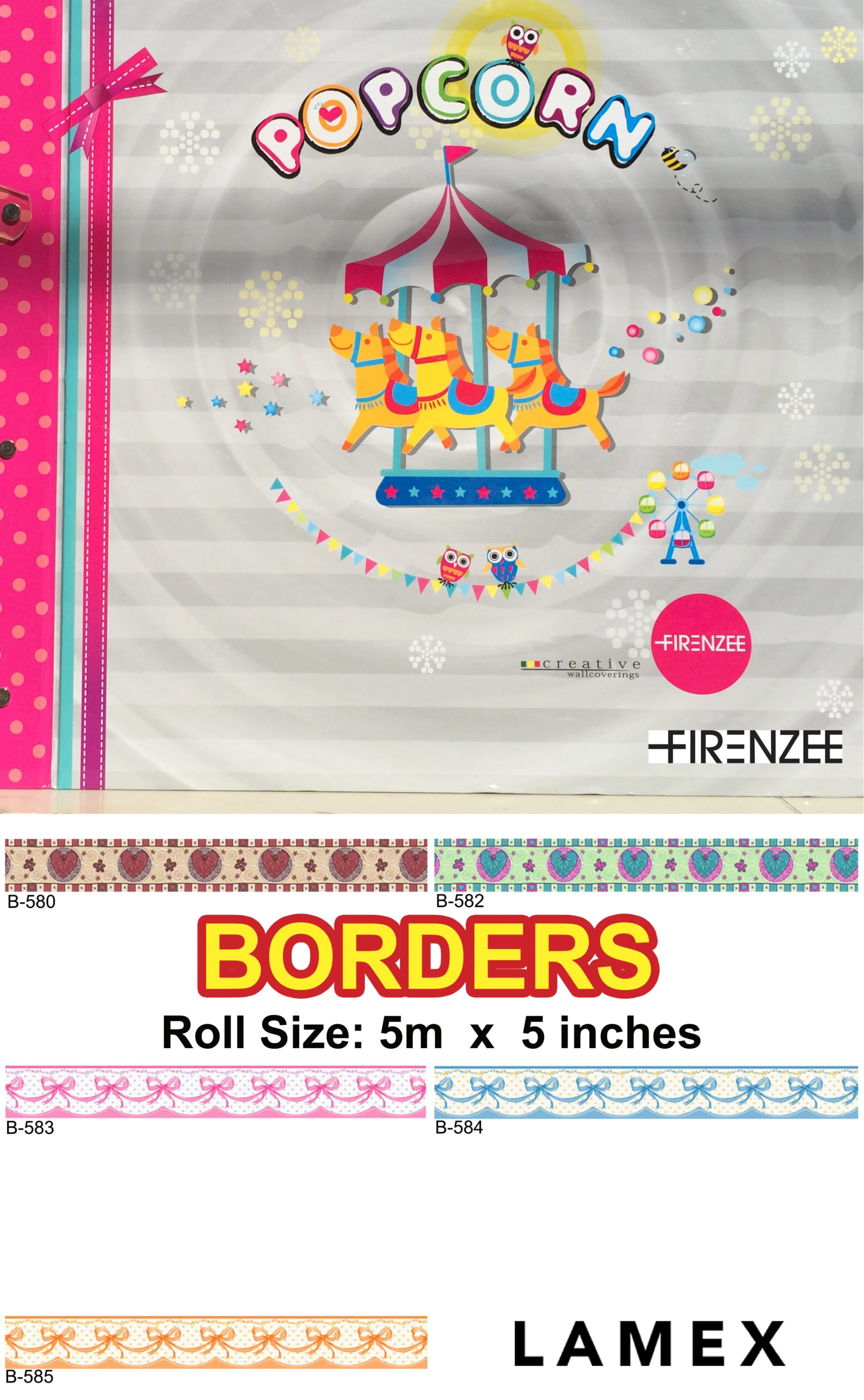 POPCORN Updated 2025 wallpaper catalogue cover