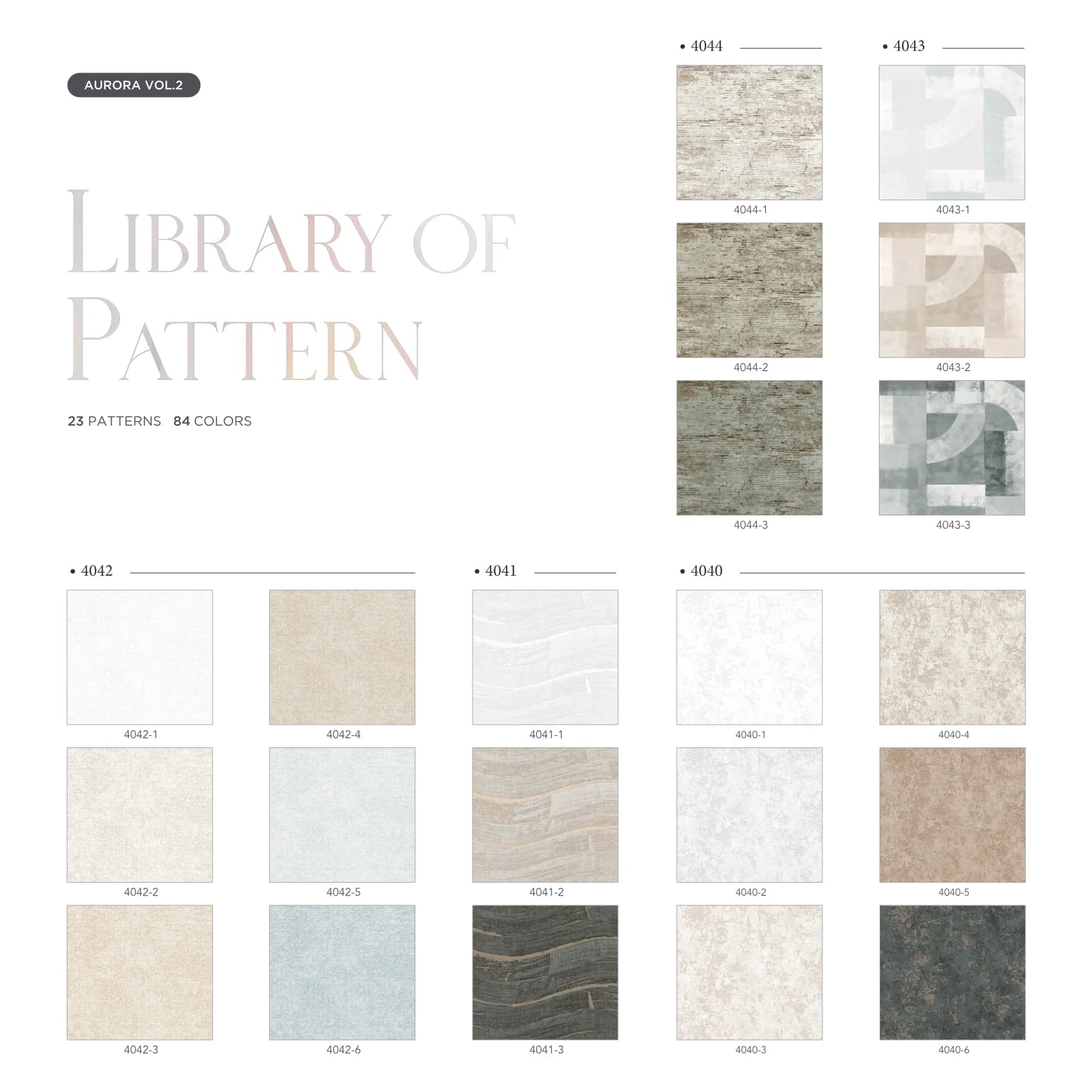 25 AURORA E catalogue — Design 04 — image 1 of 1